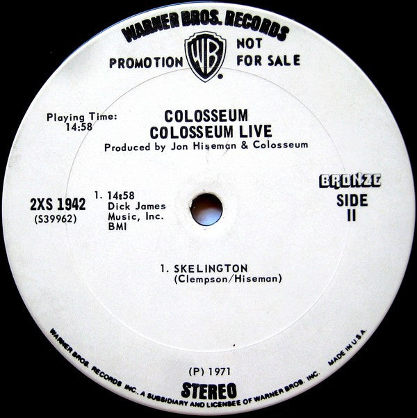 Colosseum - Colosseum Live (Used Vinyl)