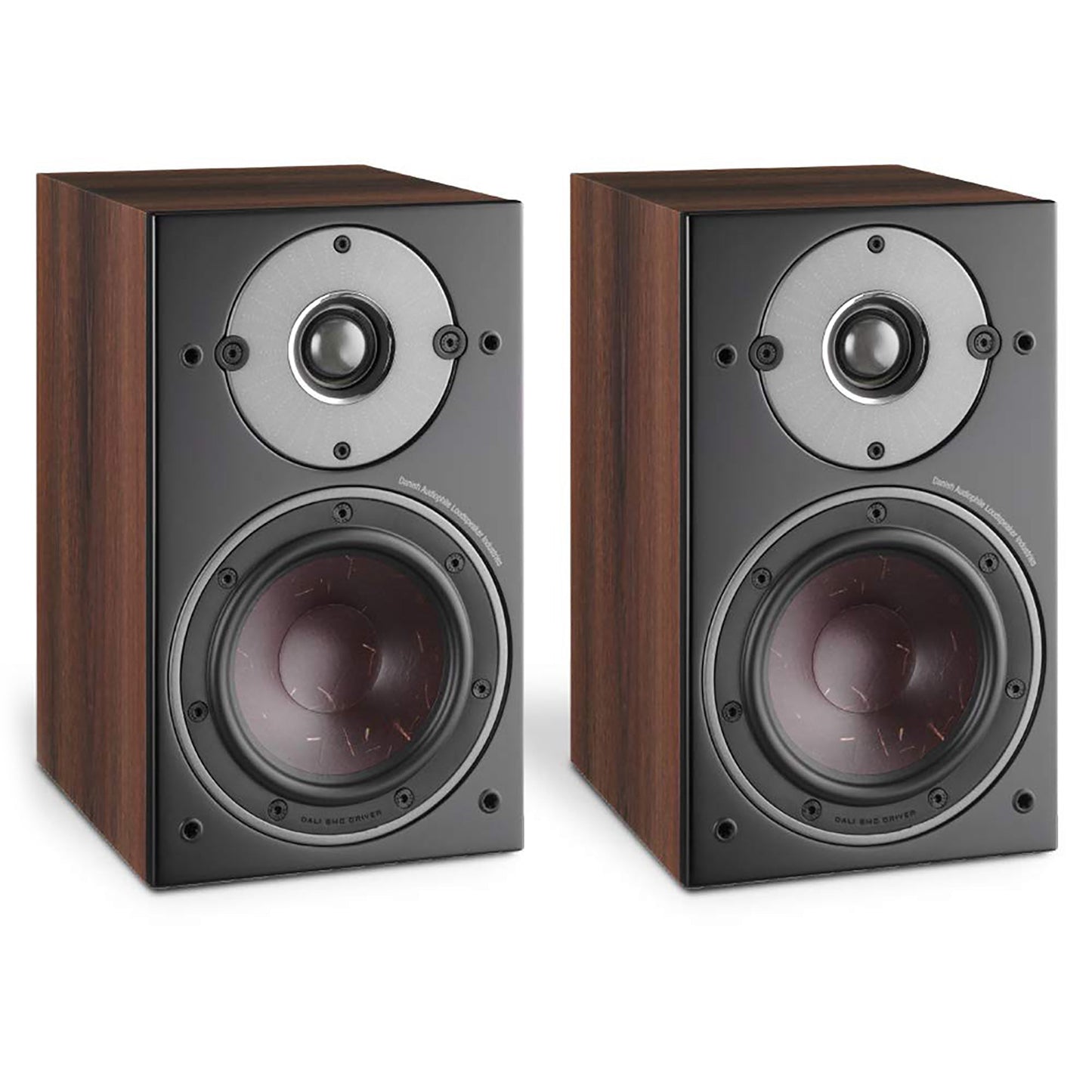 Dali: Oberon 1 Passive Bookshelf Speakers - Dark Walnut (Pair)
