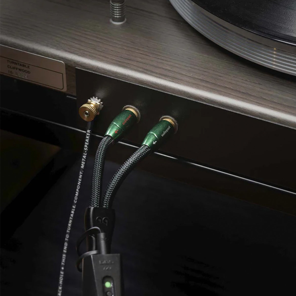 AudioQuest Black Hole GroundGoody RF-Dissipating Ground Wire (4.91 ft.)