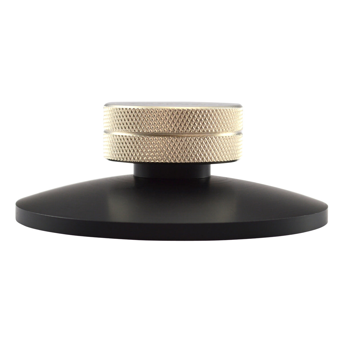 Record Doctor VI Record Cleaning Machine with RxLP Cleaning Solution - 20th Anniversary Edition (Gloss Black), Low Profile Record Clamp, and 12" Cork Turntable Slipmat