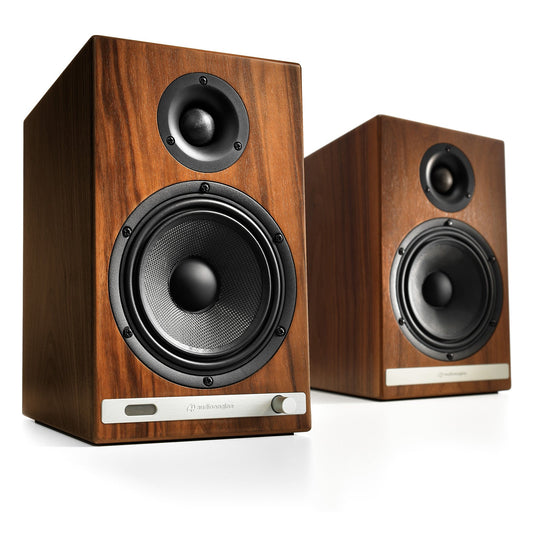 Audioengine: HD6 Powered Bluetooth Speakers - Walnut