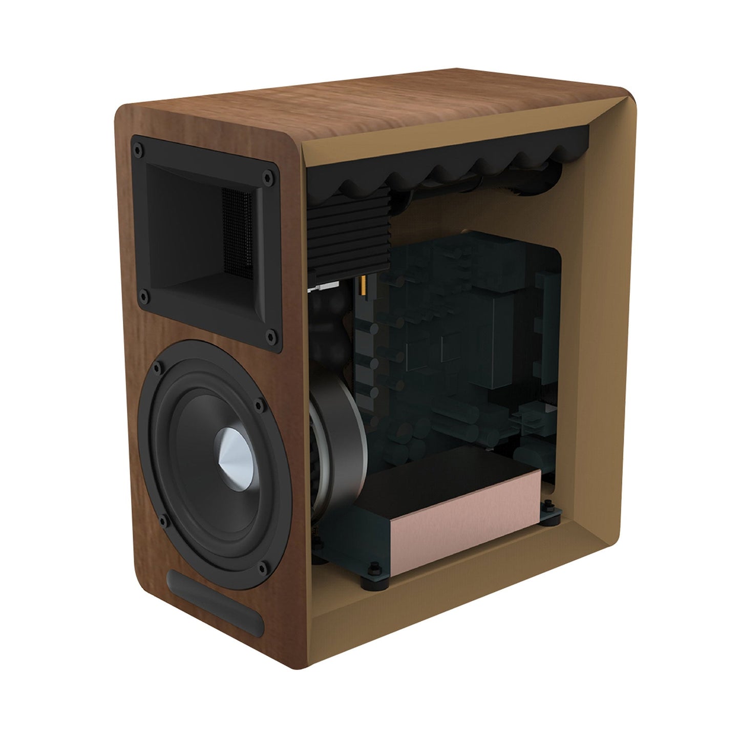 Edifier: Airpulse A80 Powered Speakers w/ Bluetooth - Wood Brown